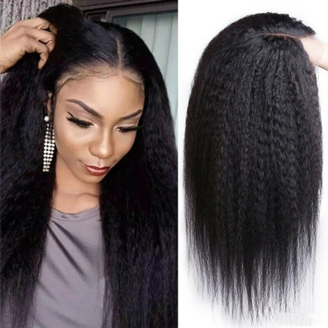 Wigs  Long Straight Hair Yaki  Fiber  Straight Wig