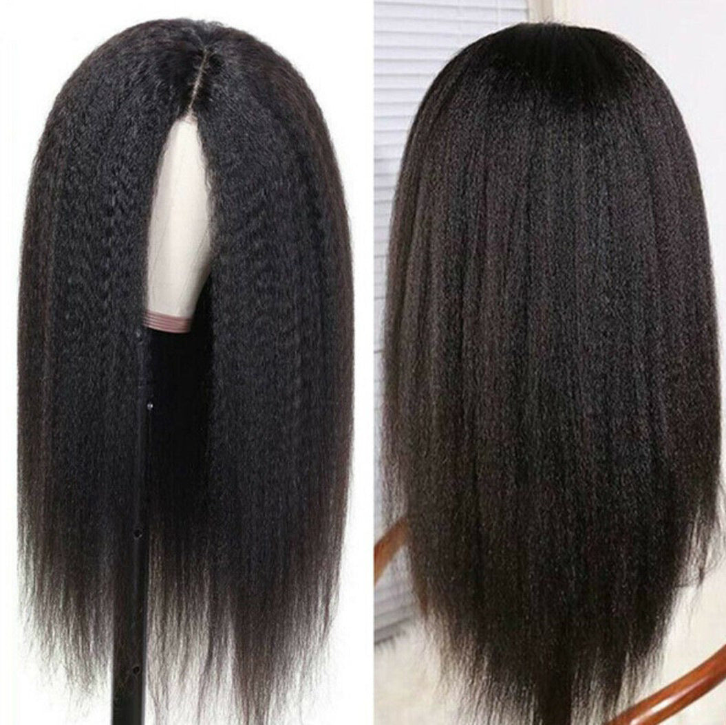 Wigs  Long Straight Hair Yaki  Fiber  Straight Wig